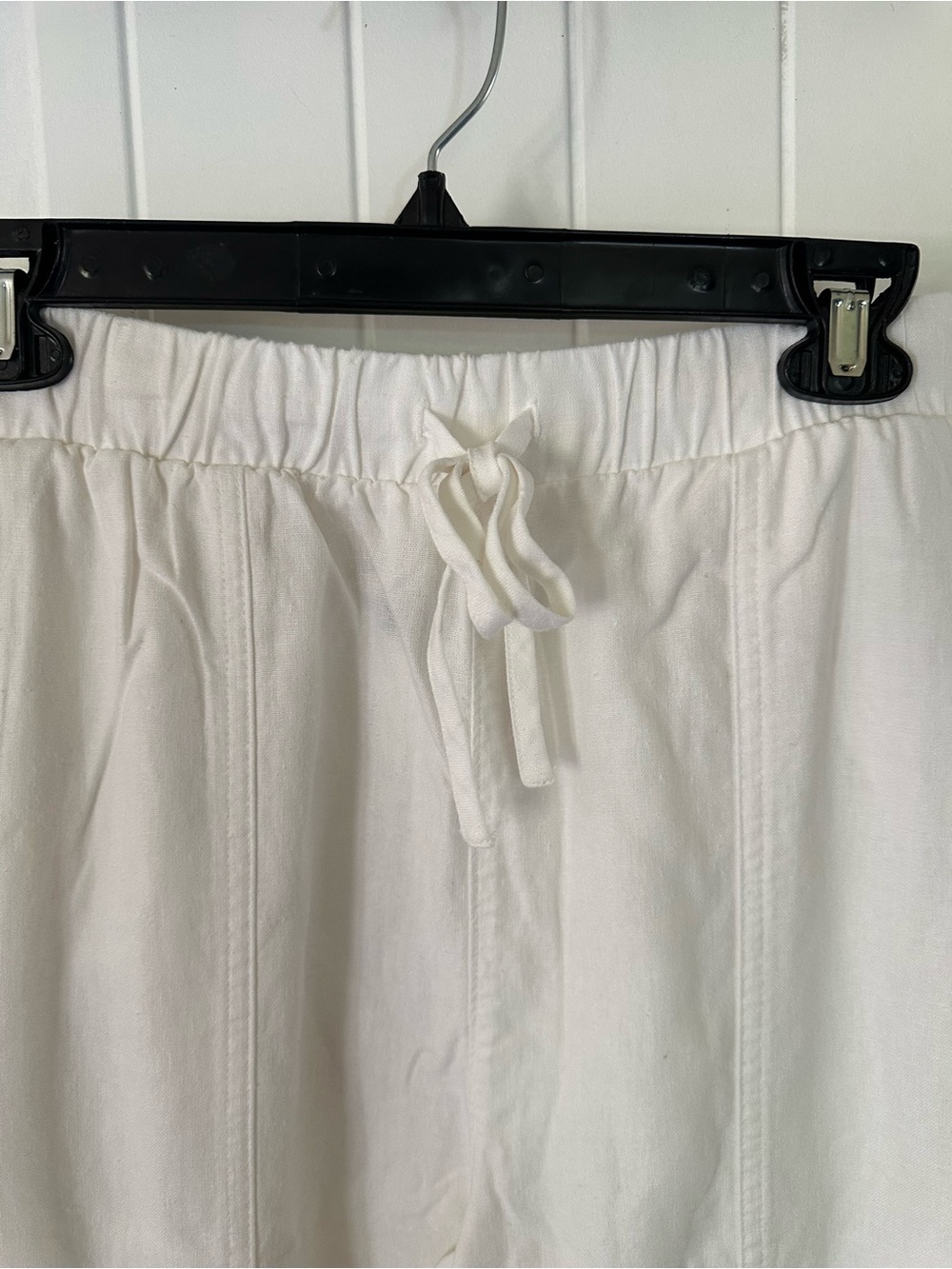 Universal Thread White Wide Leg Drawstring Pants - Picture 3 of 6